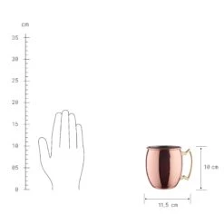 MOSCOW MULE Becher-Set 4-tlg.470ml Matt 15 MOSCOW MULE Becher-Set 4-tlg.470ml Matt -Bestes Möbelhaus Geschäft BUN01354 3