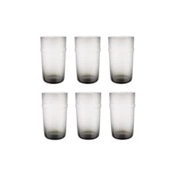 BYRON 6x Gläser Organisch Mit Luftblasen 480ml 25 BYRON 6x Gläser Organisch Mit Luftblasen 480ml -Bestes Möbelhaus Geschäft BUN01416