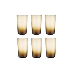 BYRON 6x Gläser Organisch Mit Luftblasen 480ml 20 BYRON 6x Gläser Organisch Mit Luftblasen 480ml -Bestes Möbelhaus Geschäft BUN01417