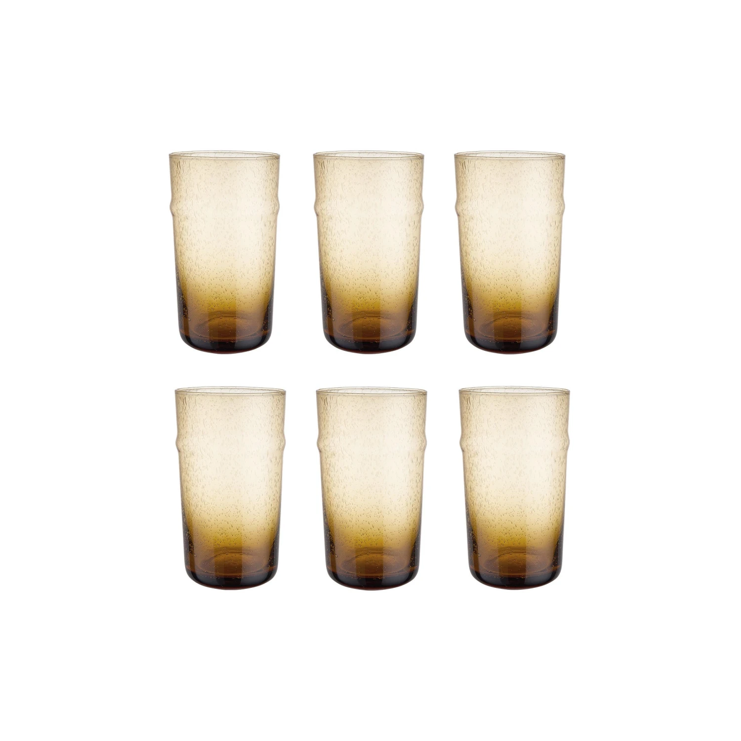 BYRON 6x Gläser Organisch Mit Luftblasen 480ml 6 BYRON 6x Gläser Organisch Mit Luftblasen 480ml – Bild 6