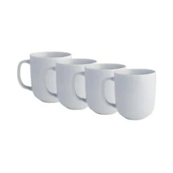 CASA NOVA 4x Tasse Mit Henkel 400ml -Bestes Möbelhaus Geschäft BUN01580