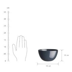 NATIVE 4x Schale 600ml -Bestes Möbelhaus Geschäft BUN01598 4