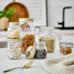 MASON'S 6x Aufbewahrungsgläser 550ml -Bestes Möbelhaus Geschäft BUN01625 6