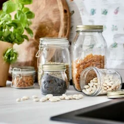 MASON'S 6x Aufbewahrungsgläser 220ml -Bestes Möbelhaus Geschäft BUN01626 6