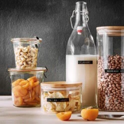 WOODLOCK 4x Vorratsgläser 550ml -Bestes Möbelhaus Geschäft BUN01676 5