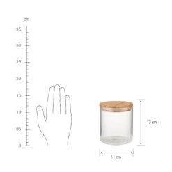 WOODLOCK Vorratsglas-Set 4-tlg. 19 WOODLOCK Vorratsglas-Set 4-tlg. -Bestes Möbelhaus Geschäft BUN01680 5