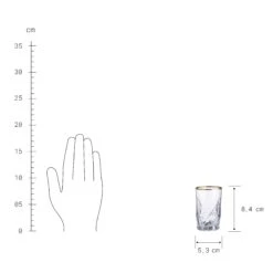 UPSCALE 6x Schnapsgläser 110ml -Bestes Möbelhaus Geschäft BUN01696 2
