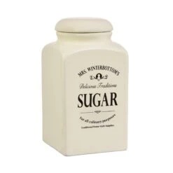 MRS. WINTERBOTTOM'S Mehl- & Zuckerdose 9 MRS. WINTERBOTTOM'S Mehl- & Zuckerdose -Bestes Möbelhaus Geschäft BUN01917 2