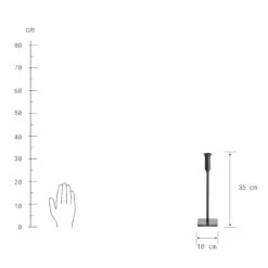 RUST Kerzenhalter-Set 2-tlg. -Bestes Möbelhaus Geschäft BUN02040 4
