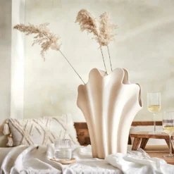 BARON 4x Weingläser Mit Rillen 390ml -Bestes Möbelhaus Geschäft BUN02074 6