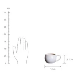 COTTAGE 4x Espressotasse 180ml -Bestes Möbelhaus Geschäft BUN02106 3