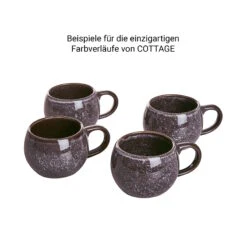 COTTAGE 4x Espressotasse 180ml -Bestes Möbelhaus Geschäft BUN02107 4