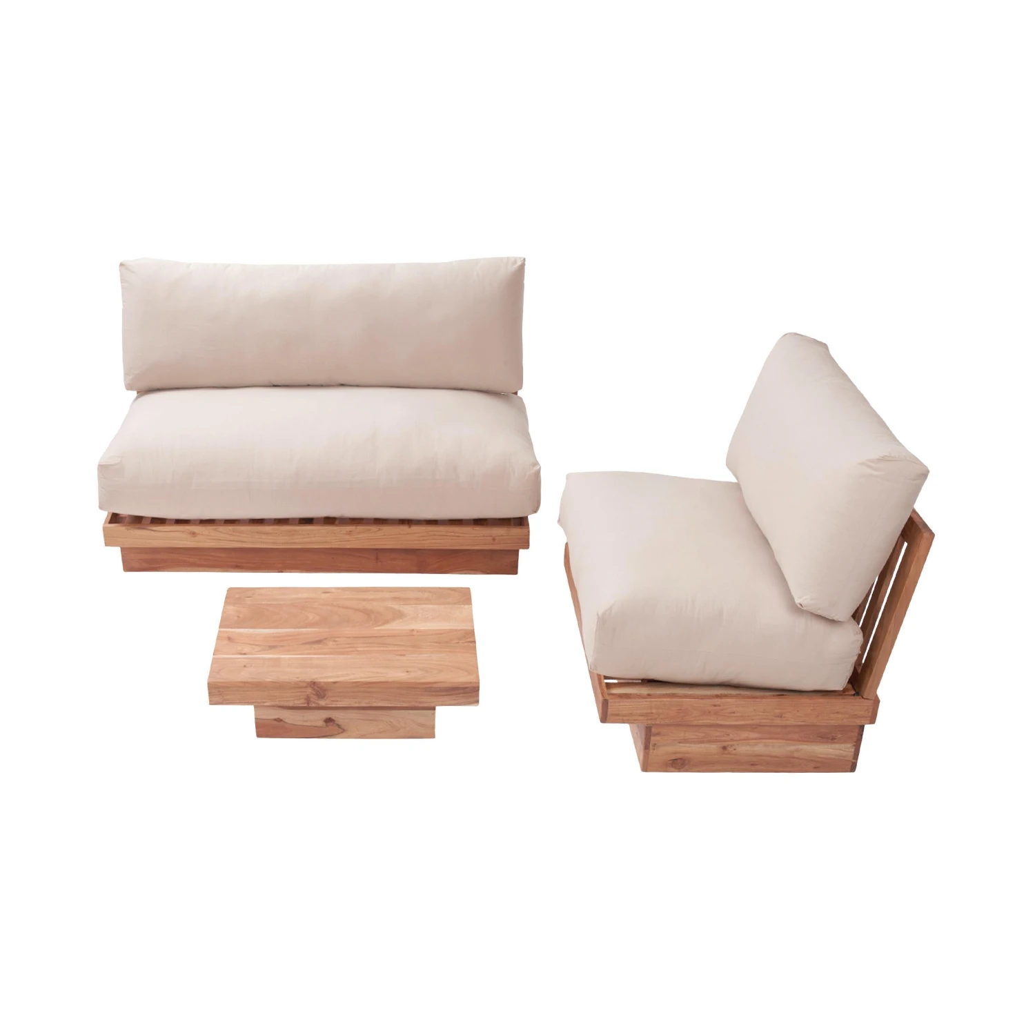 DOCKLANDLoungeset 3-teilig 1 DOCKLANDLoungeset 3-teilig